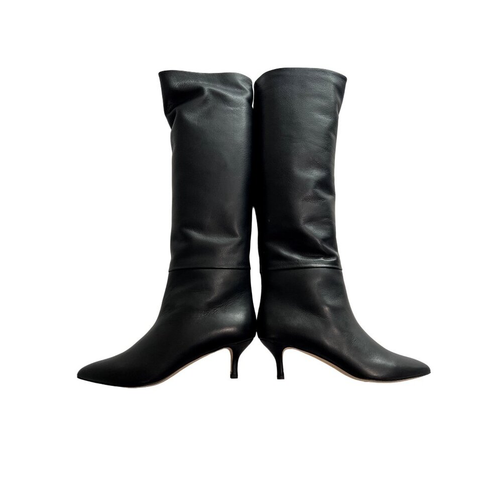 NWT Neil J. Rodgers Eva Boots in Black Nappa